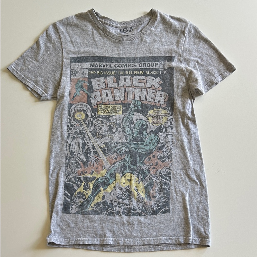 Marvel Heather Gray T-Shirt
